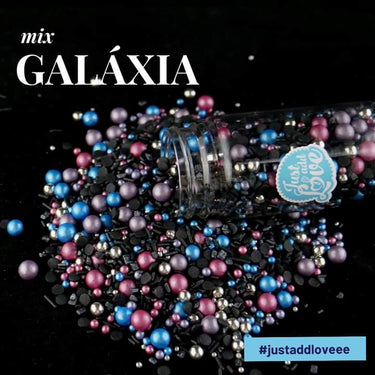 Sprinkles E Pérolas - Mix Galáxia 70g